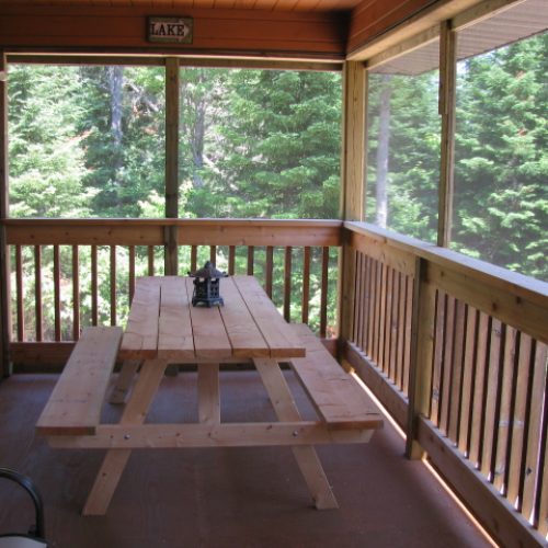 buck lake cottage rental 3-25